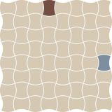 Mozaika Modernizm Bianco Mix A 30,86x30,86 Paradyż