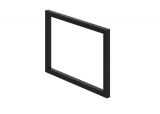 Nóżka Modica Do Słupka Rio H200x298 Czarny Mat 2 Szt. 001-H-00015 Emporia