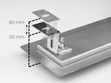 Odpływ Liniowy 600 Ruszt do Płytki 2 W 1 PT01/P-SD Wana