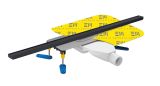 Odpływ Liniowy Slim 80 cm Czarny Mat 522.0510.13.080 Emporia