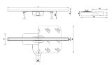 Odpływ Liniowy Slim 90 Cm 522.0510.13.090 Czarny Mat Emporia