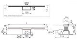 Odpływ Prysznicowy Linowy ESS ED-WS-WT-70 L=700 Easy Drain