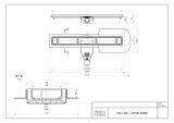 Odpływ Liniowy Line PREMIUM 80 Wiper