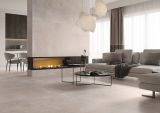 Płytka Lamania Modern Concrete Silky Cristal Ivory Lappato 79,7x79,7 Cerrad