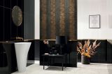 Płytka Ścienna Stardust Black Połysk 32,8x89,8 Tubądzin