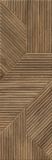 Płytka Ścienna Woodskin Brown Mat 29,8X89,8 Paradyż