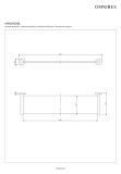 Półka Szklana Modern Project Czarny Mat MP60930BL Omnires