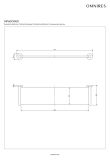 Półka Szklana Modern Project Grafit MP60930GR Omnires