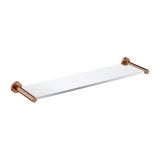 Półka Szklana Modern Project Miedź Szczotkowana MP60930CPB Omnires