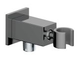 Przyłącze Kątowe Z Uchwytem Na Słuchawkę Teo Gun Metal 04081BN Emporia