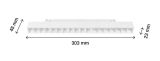 Reflektor Prism M Tecna Click White 314501 Aio