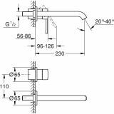 Bateria Umywalkowa Essence L 19967001 Grohe