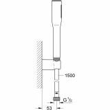 Zestaw Prysznicowy Euphoria Cosmopolitan Stick 27369000 Grohe