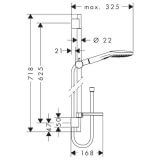 Zestaw Prysznicowy Raindance Select E 120 3jet 26620000 Hansgrohe