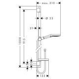 Zestaw Prysznicowy Raindance Select S 120  26633000  Hansgrohe