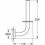 Uchwyt Na Zapasowy Papier Toaletowy Essentials 40385001 Grohe