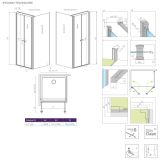 Ścianka boczna Eos DWD+S S3 100 13799452-01 Radaway