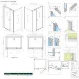 Ścianka Prysznicowa Nes KDS I S3 90 10043090-01-01 Radaway