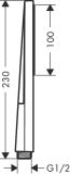 Słuchawka Prysznicowa Pulsify E 24321670 Czarny Mat Hansgrohe