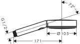 Słuchawka Prysznicowa Pulsify Select S 24110670 Czarny Mat Hansgrohe