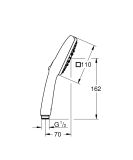 Słuchawka Prysznicowa Tempesta Cube 110 Chrom 27574003 Grohe