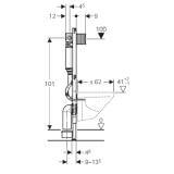 Stelaż Duofix Do WC H112 Omega 111.060.00.1 Geberit