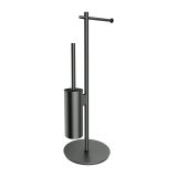 Stojak Na Papier I Szczotkę Toaletową Modern Project Grafit MP60810GR Omnires