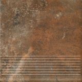 Stopnica Arteon Brown Struktura Mat 30x30 Paradyż