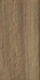 Stopnica Carrizo Wood Mat Struktura 30x60 Paradyż
