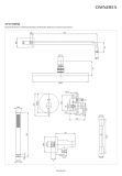 System Prysznicowy Podtynkowy Y Mosiądz Szczotkowany SYSY35BSB Omnires