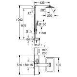 System Prysznicowy Z Termostatem Rainshower Aqua Pure 100961KF00 Grohe