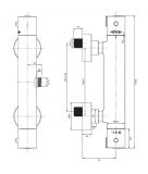 Termostatyczna Bateria Prysznicowa Chrom Y Y1246XCR Omnires