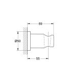 Uchwyt Prysznicowy Rainshower Brushed Warm Sunset 27074DL0 Grohe