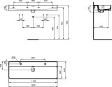 Umywalka Meblowa Strada II 120x43 Biały T359501 Ideal Standard