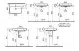 Umywalka METROPOLE 60  5662B003-0001 Vitra