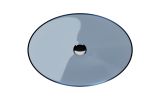 Umywalka Nablatowa Anya Uma-50-Bwc 50x35x15 Blue Wave Besco