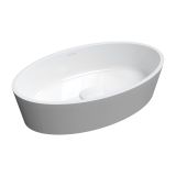 Umywalka Nablatowa Bari Biało-Szara 50x30 BARI500UNBSP Omnires
