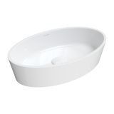 Umywalka Nablatowa Bari Biały 50x30 BARI500UNBP Omnires