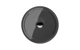 Umywalka Nablatowa Enya Ume-36-Cgw 36x36x10 Carbon Grey Besco