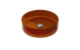 Umywalka Nablatowa Enya Ume-36-Erw 36x36x10 Earth Rust Besco