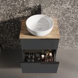 Umywalka Nablatowa Lorca 42Cm Biała 145048 Elita