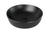 Umywalka Nablatowa Lusana 2150214214BM 42x42x14 Black Matt Bevisa