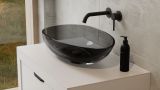 Umywalka Nablatowa Neya Umn-60-Cgb 60x35x15 Carbon Grey Besco