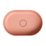 Umywalka Nablatowa Ovo Coral Mat 55x36 OVOUNCO Omnires