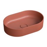 Umywalka Nablatowa Ovo Terracotta Mat 55x36 OVOUNTE Omnires