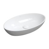 Umywalka Nablatowa Siena Szaro-Biała 60x35 SIENALUNBSP Omnires