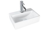 Umywalka Nablatowa Tirano 2750223726 37x25,5x10,5 Biały Bevisa