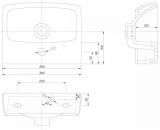 Umywalka Nova Pro M32137000 Koło