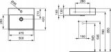 Umywalka Podwieszana Strada 50x42 Biały K077701 Ideal Standard