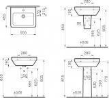 Umywalka S50  55x45 5309L003-0001 Vitra